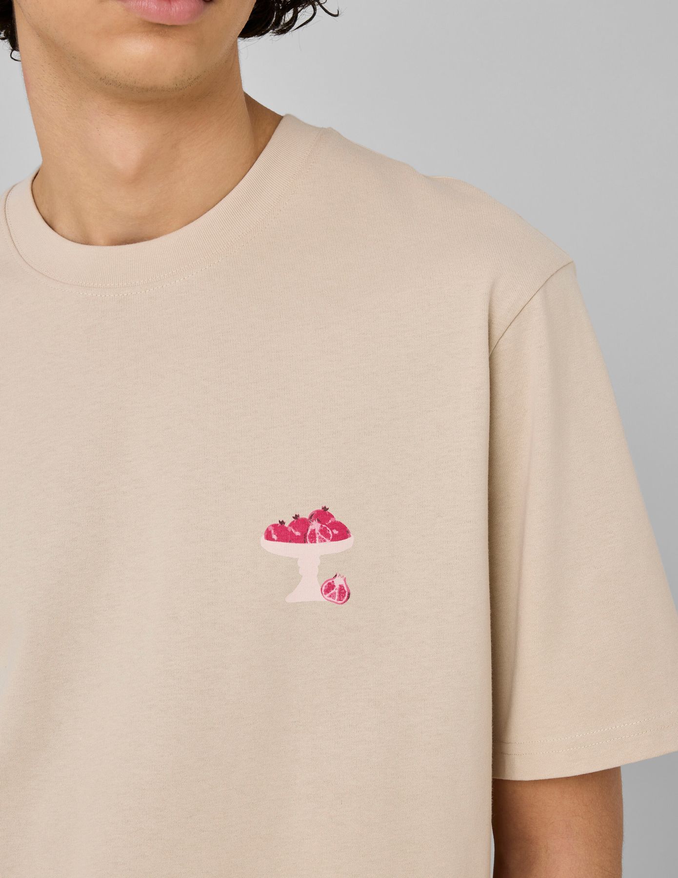 T-shirt imprim&eacute; devant dos