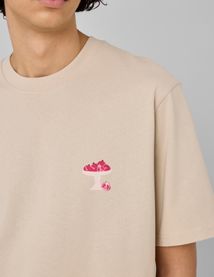 T-shirt imprim&eacute; devant dos