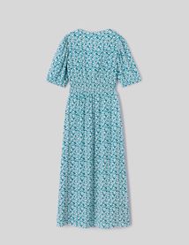 Robe longue imprimée