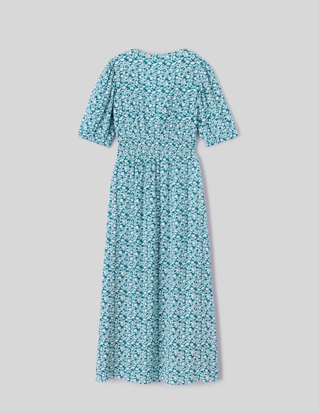 Robe longue imprimée