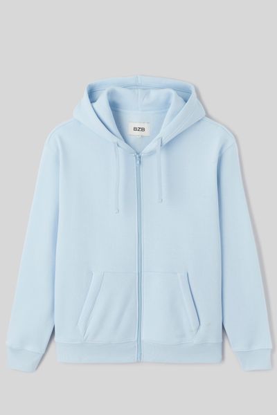 Sweat zippé à capuche