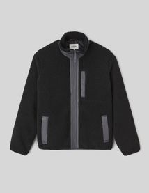 Blouson zippé sherpa