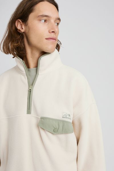 Polaire col montant zippé