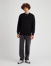 Pull matière fantaisie