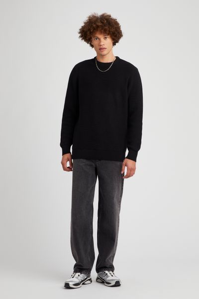 Pull matière fantaisie