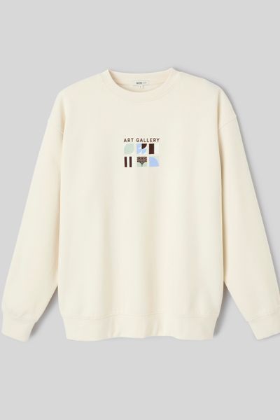Sweat imprim&eacute; poitrine