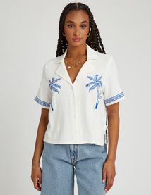 Chemise brodée