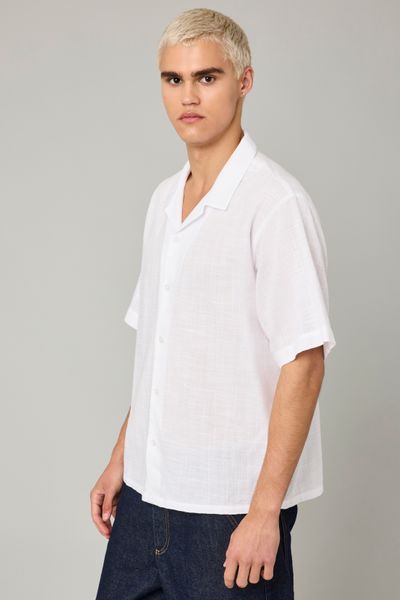 Chemise manches courtes imprimé homard