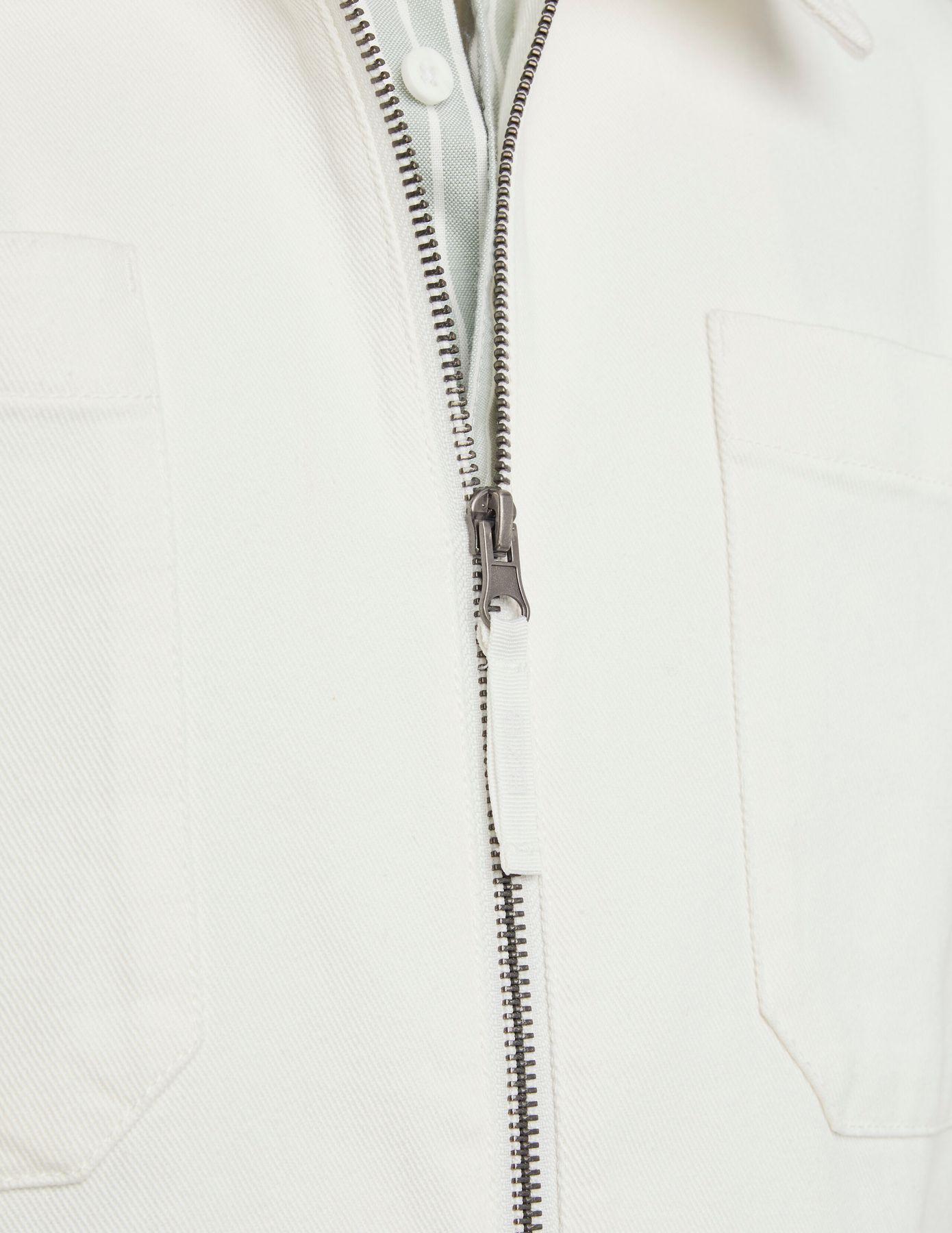 Veste zippée unie