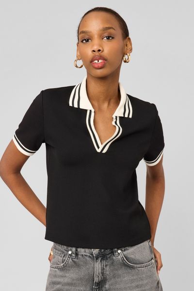 T-shirt col polo
