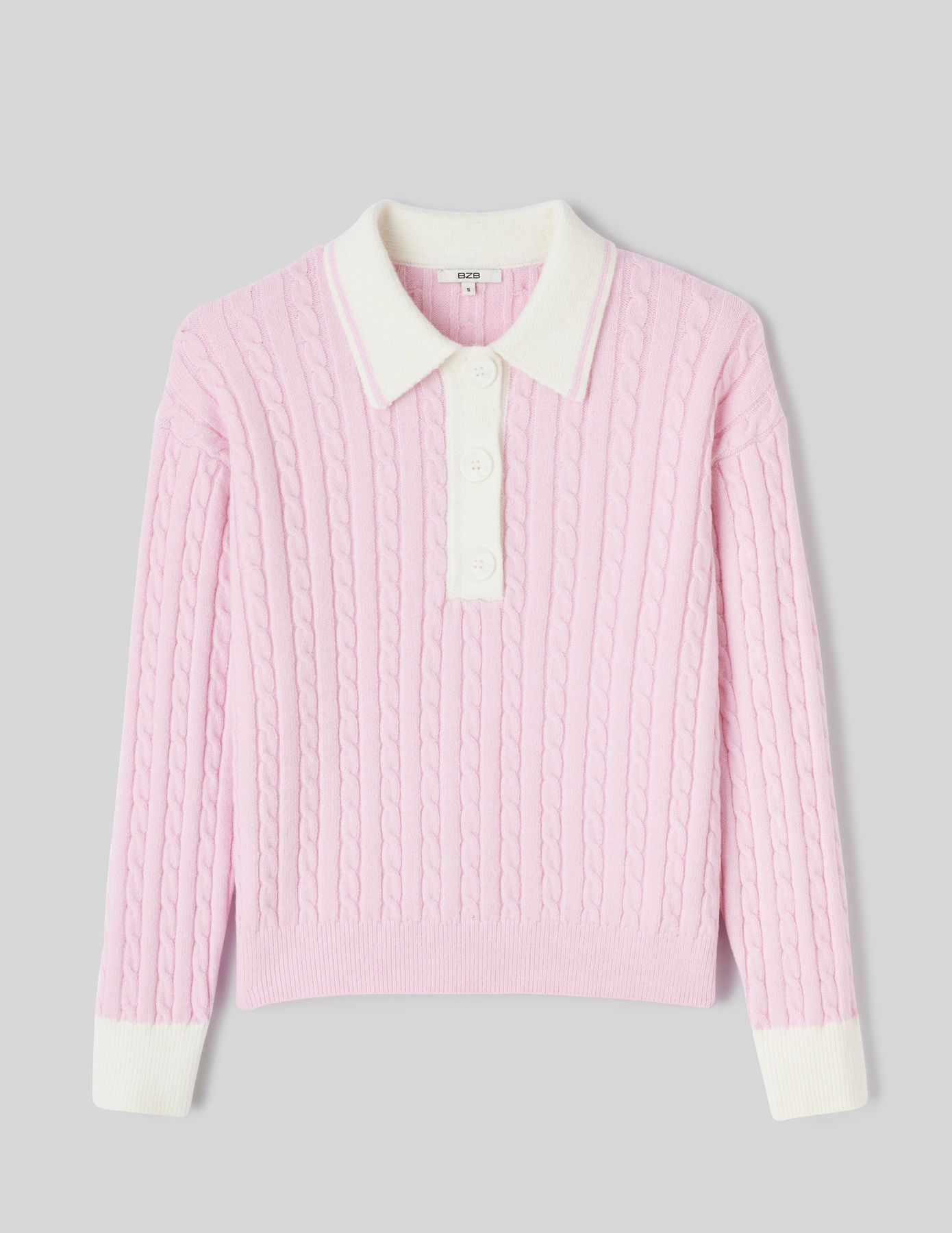 Pull col polo fantaisie