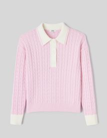 Pull col polo fantaisie