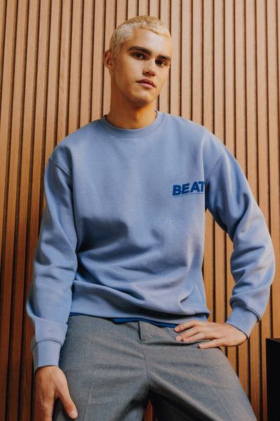 Sweat imprimé devant/dos