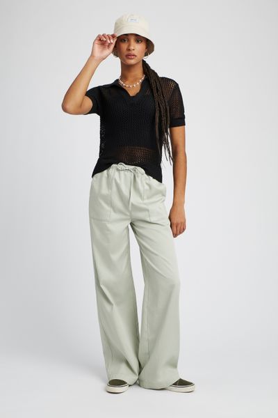 Pantalon fluide avec poches en lyocell