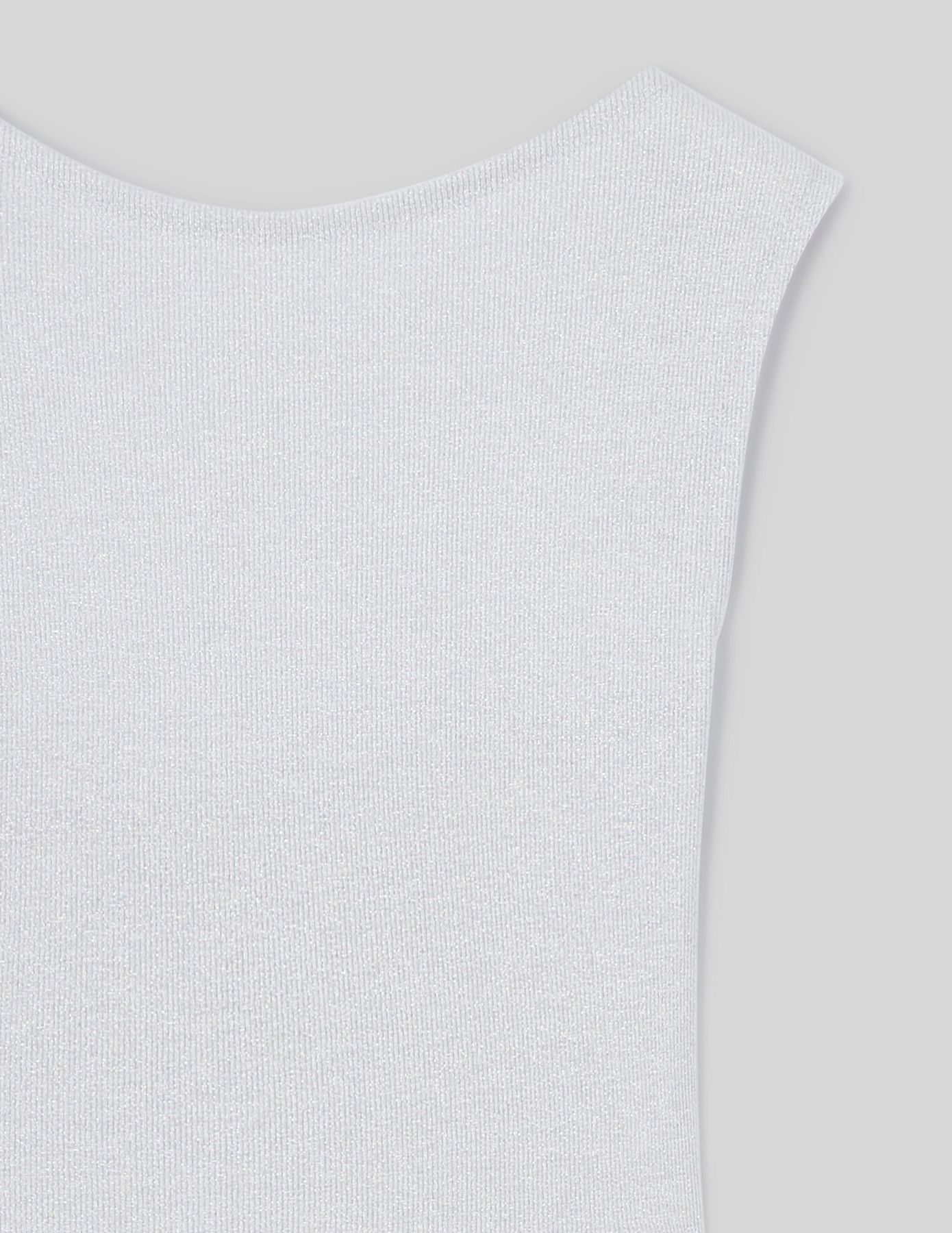 T-shirt dos nu pailleté
