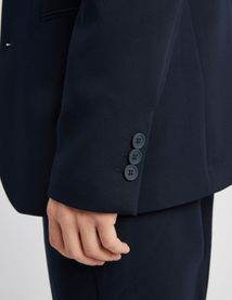 Veste de costume coupe droite