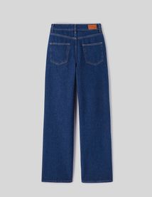 Jean straight taille haute