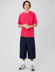 T-shirt broderie poitrine