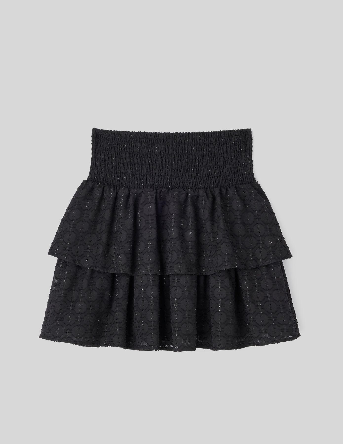 Jupe courte jacquard