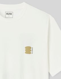 T-shirt imprim&eacute; devant/dos