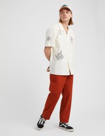 Pantalon de ville coton lin