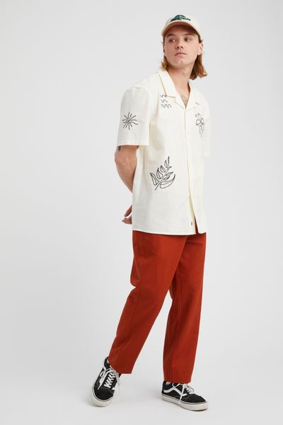 Pantalon de ville coton lin