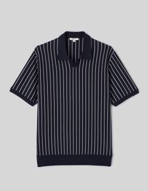 Polo &agrave; rayures