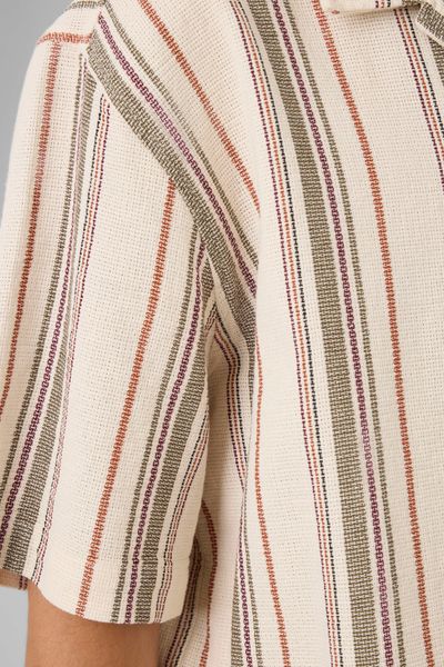 Chemise manches courtes ray&eacute;e