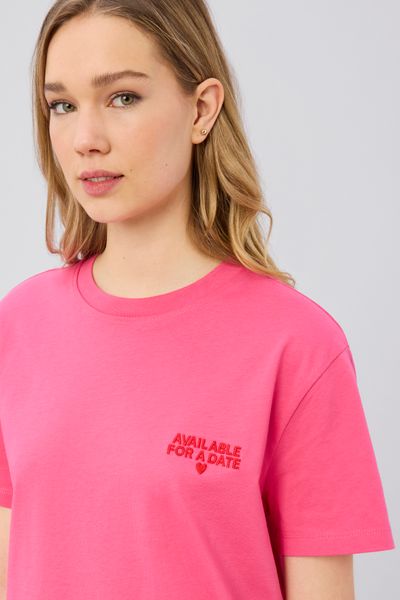 T-shirt imprim&eacute; devant/dos