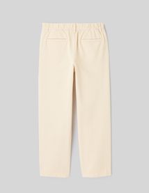 Pantalon droit &agrave; pinces