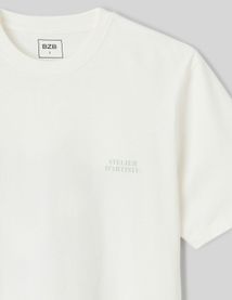 T-shirt imprimé devant/dos