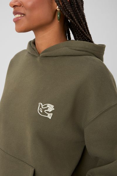 Sweat &agrave; capuche imprim&eacute;