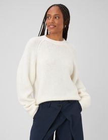 Pull col rond premium