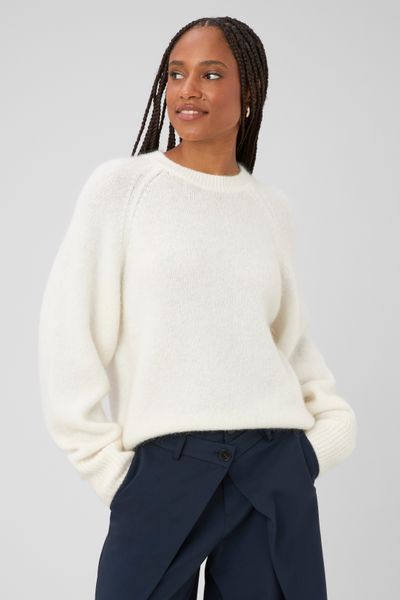 Pull col rond premium