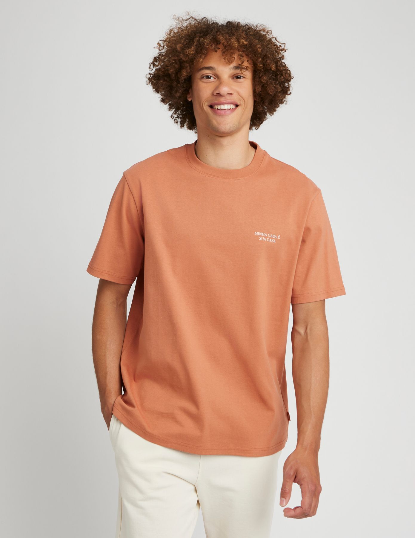 T-shirt imprimé devant dos