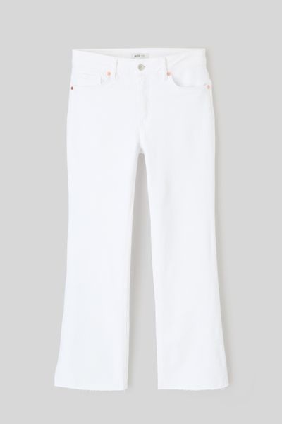 Jean flare cropped