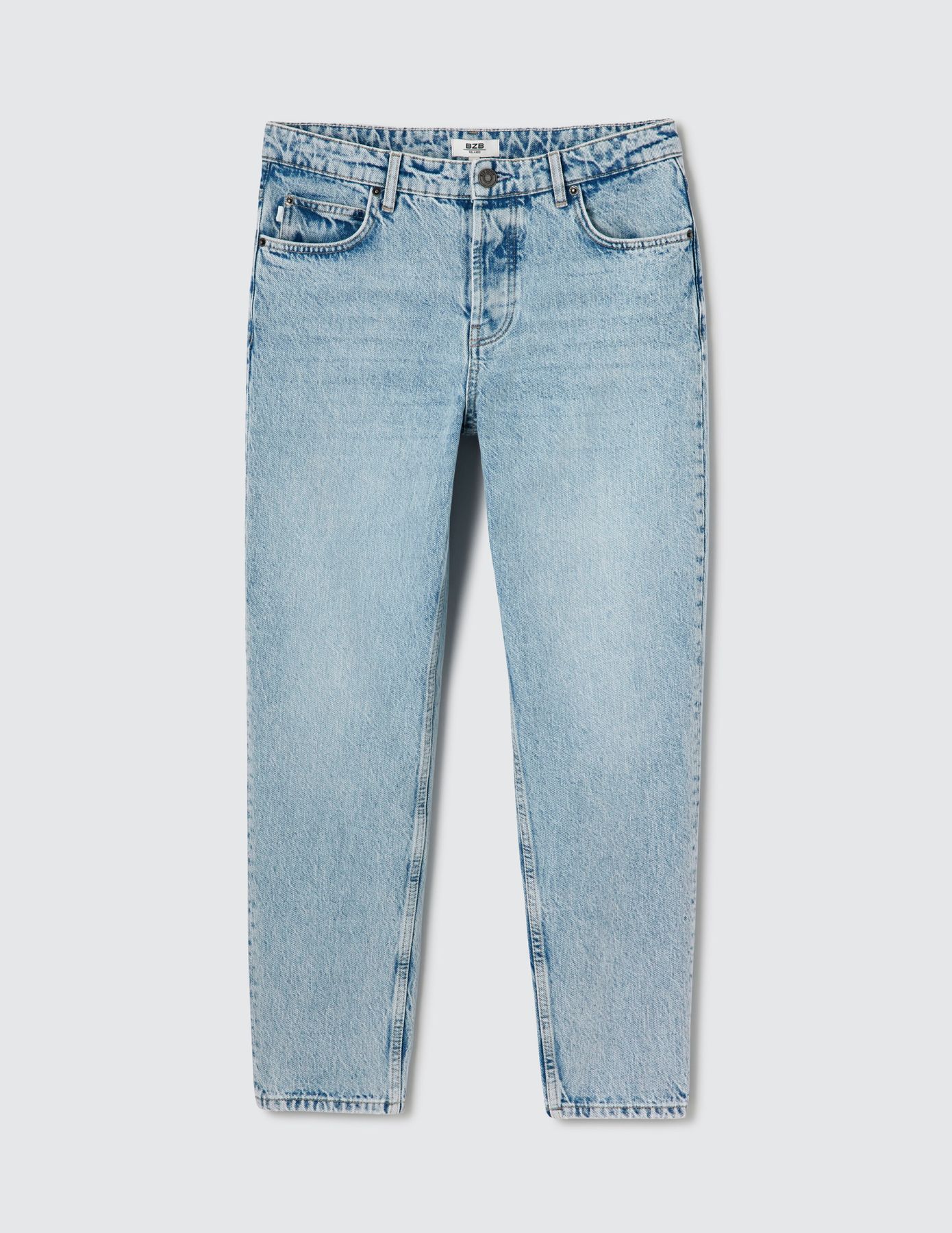Jean relaxed bleach