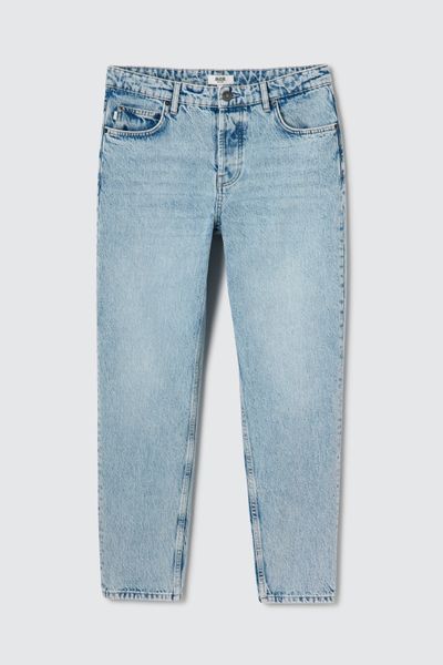 Jean relaxed bleach