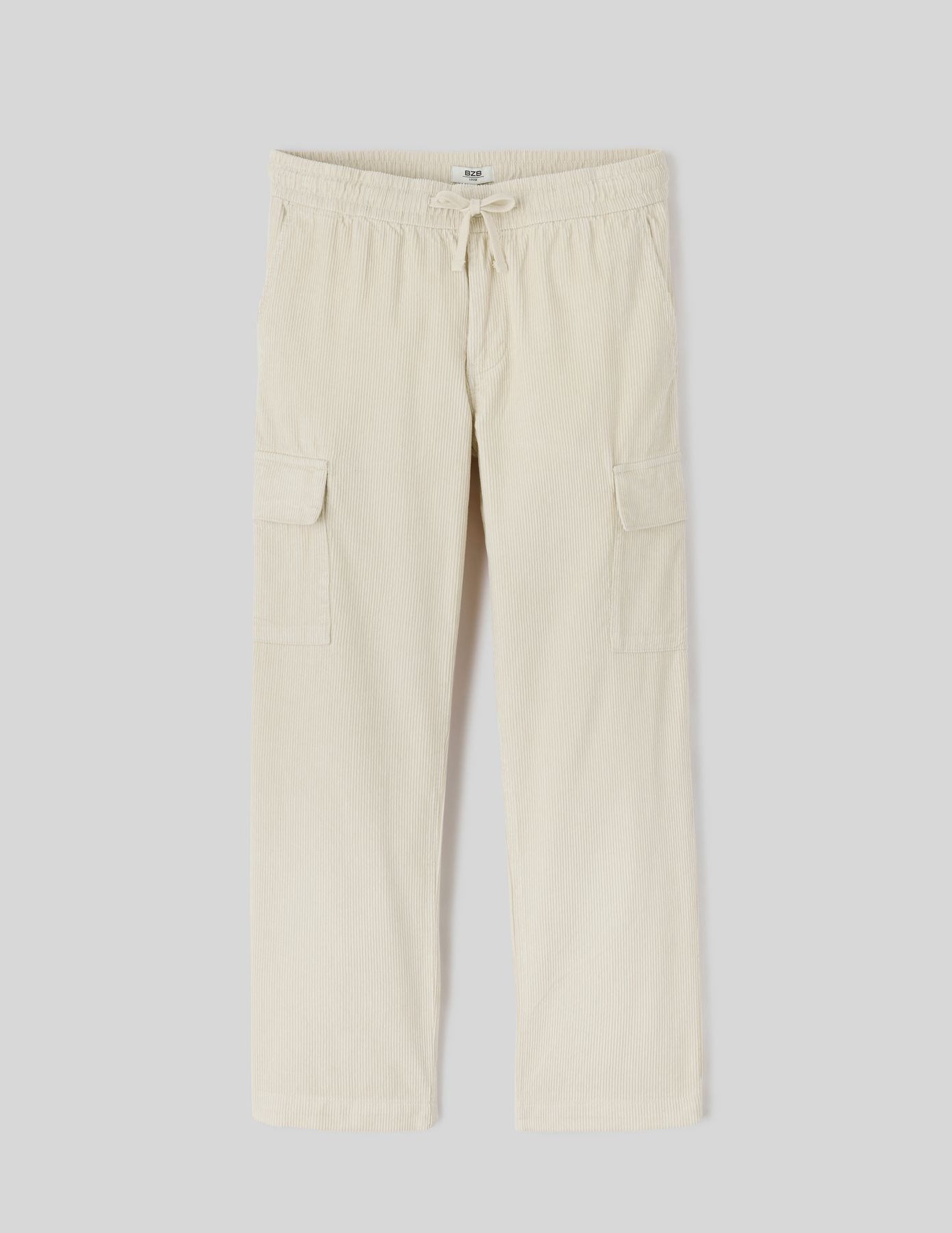 Pantalon cargo velours