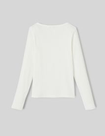 T-shirt col tunisien