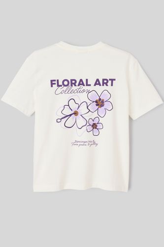 T-shirt imprim&eacute; devant/ dos