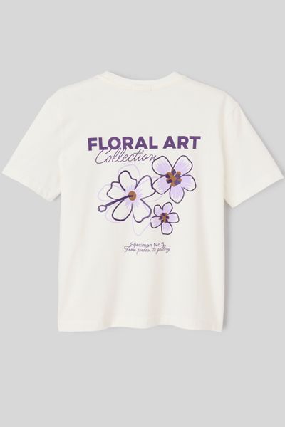 T-shirt imprim&eacute; devant/ dos