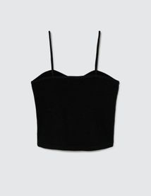 Top bustier uni