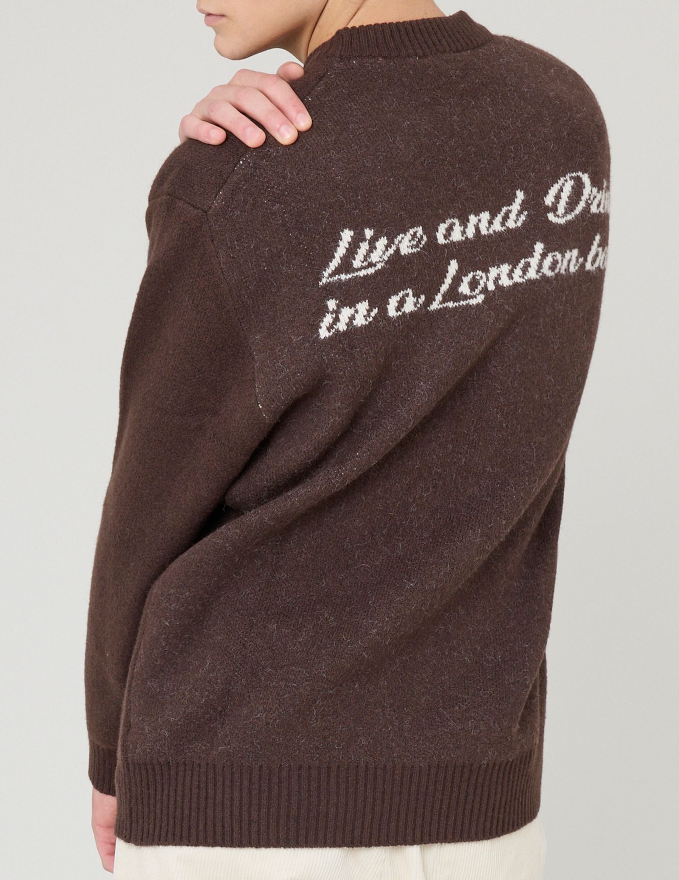 Pull jacquard dos