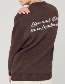 Pull jacquard dos