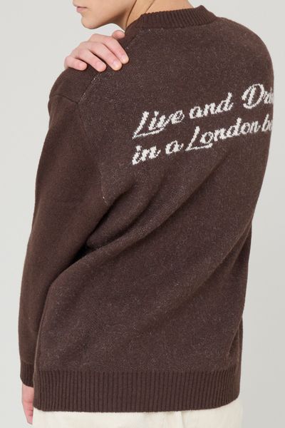 Pull jacquard dos