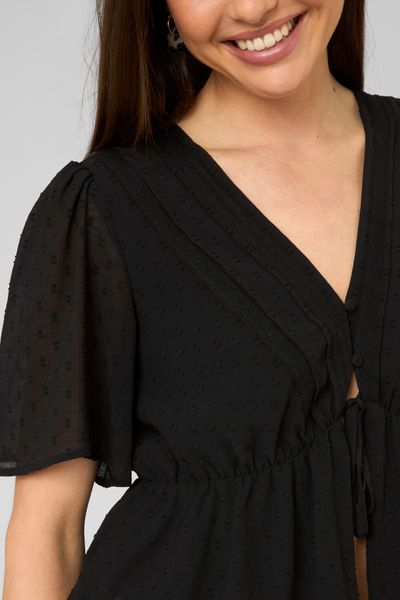 Blouse en plumetis