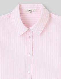 Chemise ray&eacute;e manches longues