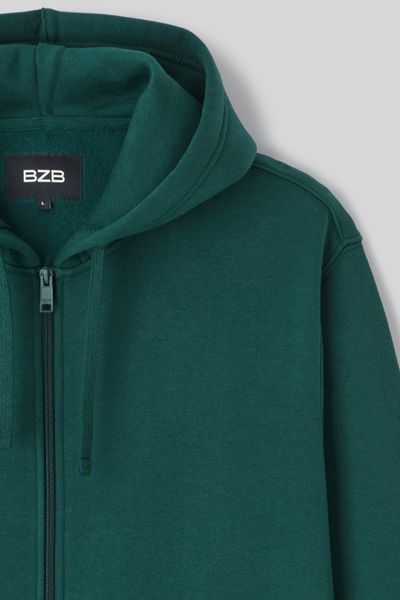 Sweat zippé à capuche
