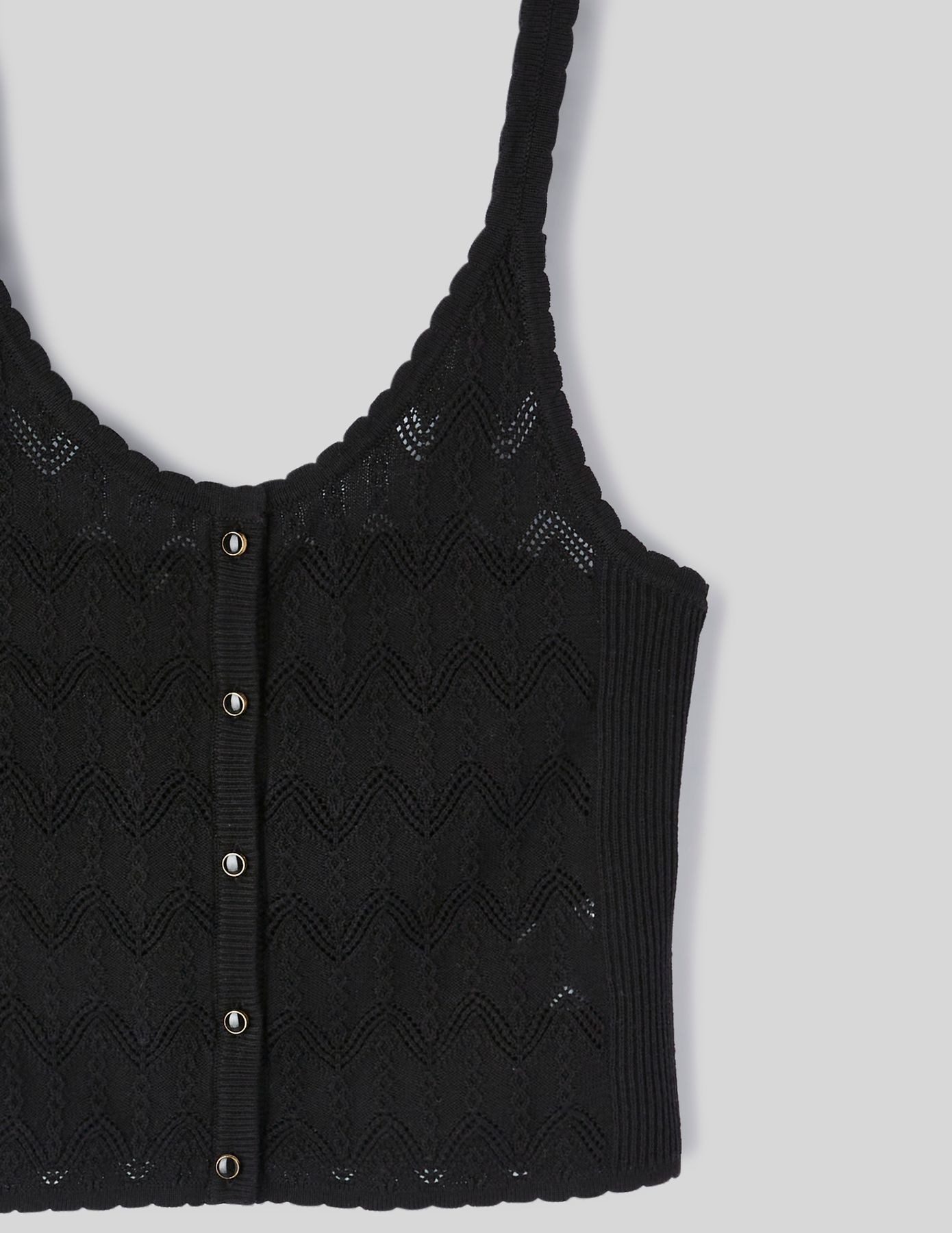 D&eacute;bardeur en crochet ajour&eacute;